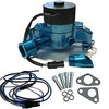 Electric Water Pump Kit Includes: Blue Small Block Ford Electric Water Pump, Harness & Relay Kit - image 3
