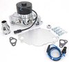 Electric Water Pump Kit for Small Block Ford Includes: Chrome Water Pump,Timing Cover, Silicone, Bolts, Gaskets, & Harness/Relay - image 4