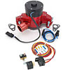 Electric Water Pump Kit Includes: Red Small Block Ford Electric Water Pump, Harness & Relay Kit - image 1