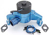 Electric Water Pump Big Block Chevy in Blue Epoxy Powder Coated Finish - image 1