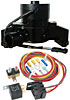 Electric Water Pump Kit Includes: Proform Black Small Block Chrysler/Mopar Electric Water Pump - image 1