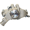 High-Flow Aluminum Long Water Pump for Big Block Chevy in As-Cast Satin Finish - image 1