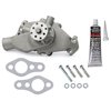 High-Flow Aluminum Short Water Pump Kit for Small Block Chevy Includes: Polished Water Pump, Gaskets, Bolts, & RTV - image 1