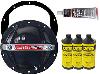 Reinforced Differential Cover Kit Ford 8.8" Includes: Cover, Gear Oil, Gasket, & RTV - image 1