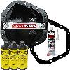 Reinforced Differential Cover Kit for Dana 60 Includes: Cover, Gear Oil, Gasket, & RTV - image 1