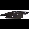 1071BF Billet Aluminum Hood Hinge Kit for 1966-1970 Dodge Charger w/Fiberglass Hood [Black Anodized Solid Frame] - image 4