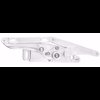 1071NS Billet Aluminum Hood Hinge Kit for 1966-1970 Dodge Charger w/Steel Hood [Natural Solid Frame] - image 3