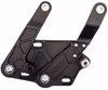 1094BF Billet Aluminum Hood Hinge Kit for 1956 Ford F-100 Truck w/Fiberglass Hood [Black Anodized Solid Frame] - image 2