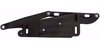 1094BS Billet Aluminum Hood Hinge Kit for 1956 Ford F-100 Truck w/Steel Hood [Black Anodized Solid Frame] - image 4