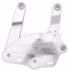 1094NF Billet Aluminum Hood Hinge Kit for 1956 Ford F-100 Truck w/Fiberglass Hood [Natural Finish Solid Frame] - image 2