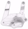 1094NS Billet Aluminum Hood Hinge Kit for 1956 Ford F-100 Truck w/Steel Hood [Natural Finish Solid Frame] - image 2