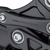 1167BF Billet Aluminum Hood Hinge Kit for 1960-1966 GM Trucks w/Fiberglass Hood [Black Anodized Solid Frame] - image 4