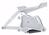1167BS Billet Aluminum Hood Hinge Kit for 1960-1966 GM Trucks w/Steel Hood [Natural Finish Solid Frame] - image 3