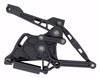 1168BF Billet Aluminum Hood Hinge Kit for 1960-1966 GM Trucks w/Fiberglass Hood [Black Anodized Air Frame] - image 3
