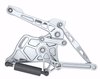 1168NF Billet Aluminum Hood Hinge Kit for 1960-1966 GM Trucks w/Fiberglass Hood [Natural Finish Air Frame] - image 3