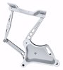 1168NS Billet Aluminum Hood Hinge Kit for 1960-1966 GM Trucks w/Steel Hood [Natural Finish Air Frame] - image 2