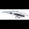 1183NS Billet Aluminum Hood Hinge Kit for 1977-1990 Chevy Caprice, Impala w/Steel Hood [Natural Finish Solid Frame] - image 3