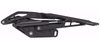 1184BS Billet Aluminum Hood Hinge Kit for 1977-1990 Chevy Caprice, Impala w/Steel Hood [Black Anodized Air Frame] - image 4
