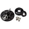 Round Billet Hood Pin Kit