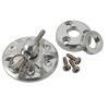 Round Billet Hood Pin Kit