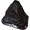 Rectangle Billet Shifter Bezel with Leather Boot - image 1