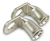 90 Degree Cable Connectors 1/0 Gauge, 3/8 in. Stud Hole