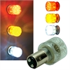 Replacement LED Light Bulb Staggered Pin Red - image 1