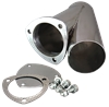 3" Stainless Steel Exhaust Cutout