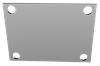 Low Profile 4 Bolt Cover Plate - image 1