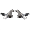Aggressor Cutout Pipe Kit 2012-2018 Jeep Grand Cherokee SRT, Trackhawk & Durango SRT