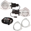 Dual 4 in. Electric Cutout Valves with Flanges