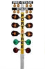 *Remanufactured* National Event Tree With LED Amber Bulbs - image 1