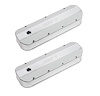 Fabricated Aluminum Valve Covers 1965-2000 Big Block Chevy 396-454 Silver - image 1