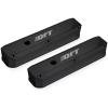 Fabricated Aluminum Valve Covers 1964-1991 Small Block Chrysler 273-360 (Except Magnum) Black - image 1