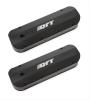 Fabricated Aluminum Valve Covers 1968-1997 Big Block Ford 429-460 Black - image 1