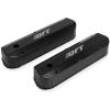 Fabricated Aluminum Tall Valve Covers 1962-1985 Small Block Ford 260-351W Black - image 1
