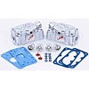 Chrome Fuel Bowl Kit Includes 2 Chrome fuel bowls Dual glass sight windows - image 1