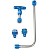 Dual Feed Fuel Line -6 AN Inlet, - 8 AN Bowl Fitting - image 1