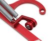 Throttle Return Bracket GM-Style Cable Fits 4150/4160 Carburetors - Red Finish - image 2