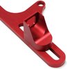 Throttle Return Bracket Ford-Style Cable Fits 4500 Carburetors - Red Finish - image 3
