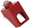 Cable Mount Bracket Fits GM-Style Cable, Use With Throttle Cable Bracket - Red Finish - image 1