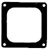 Large Open Square Flange Gaskets Non-stick - image 1