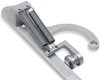 Brawler Throttle Return Bracket GM-Style Cable Fits 4150/4160 Carburetors - Clear Finish - image 2