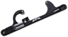 Brawler Throttle Return Bracket GM-Style Cable Fits 4150/4160 Carburetors - Black Finish - image 1
