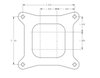 Slayer Series Carburetor 450 cfm Rear Tunnel Ram - image 2