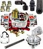 Supercharged 350 Fuel Kit Includes carb, jets, fuel pump, mount, and pushrod - image 1