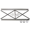 Pro Mod Series Double X-Brace Wheelie Bar Kit 96 in. Length