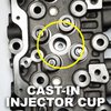 110100101 Cast Iron Cylinder Head for 2001-2004 Chevrolet/GMC Silverado/Sierra 2500/3500 LB7 [Assembled] - image 2