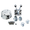 114002000 Remote Oil Filter Mount Kit - Polished 304 Stainless Steel - image 1