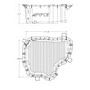 114052100 Deep Engine Oil Pan - Raw 2011-2016 (18 Hole) - image 2